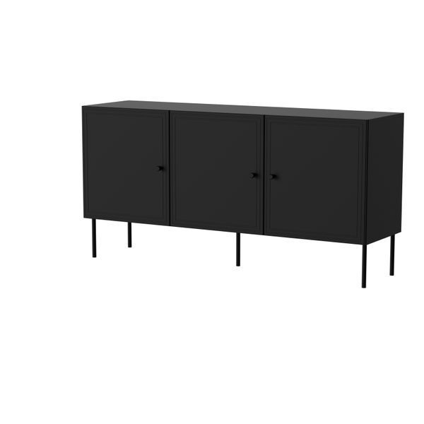 Комод Monotex 150 3D черный 60014 фото